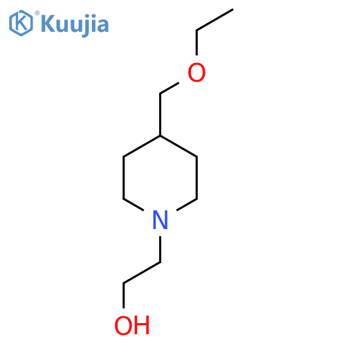 2-(4-(Ethoxymethyl)piperidin-1-yl)ethan-1-ol structure