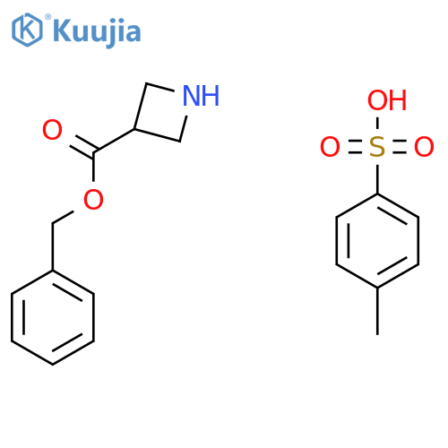 Benzyl azetidine-3-carboxylate toluene-4-sulfonic acid salt structure