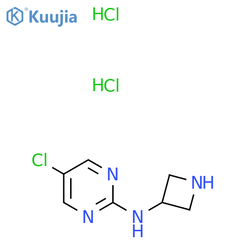 N-(Azetidin-3-yl)-5-chloropyrimidin-2-amine dihydrochloride structure
