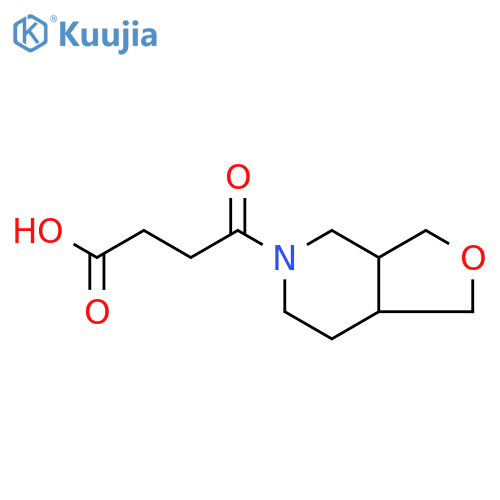 4-(hexahydrofuro[3,4-c]pyridin-5(3H)-yl)-4-oxobutanoic acid structure