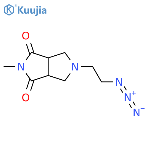 5-(2-Azidoethyl)-2-methyltetrahydropyrrolo[3,4-c]pyrrole-1,3(2H,3aH)-dione structure