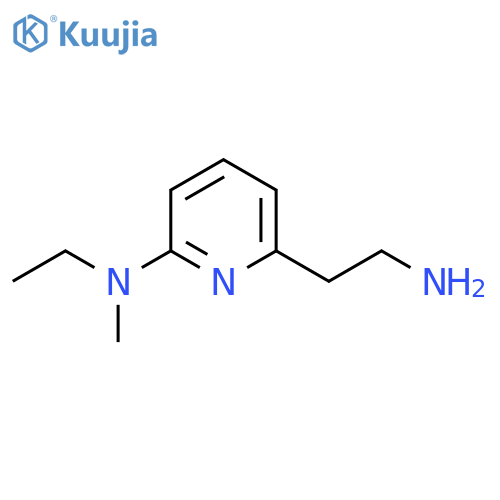 6-(2-Aminoethyl)-N-ethyl-N-methylpyridin-2-amine structure