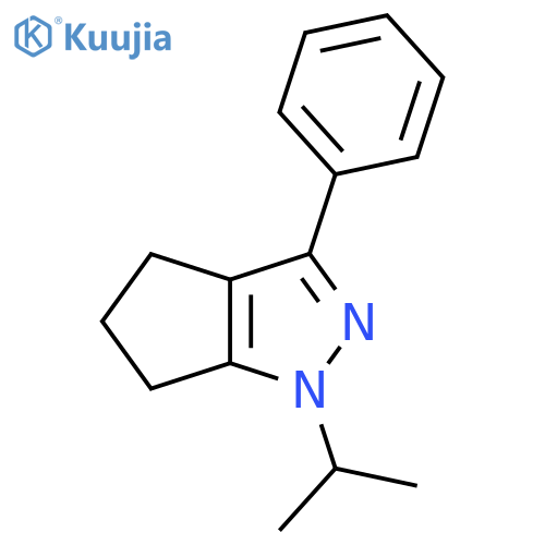 1-Isopropyl-3-phenyl-1,4,5,6-tetrahydrocyclopenta[c]pyrazole structure