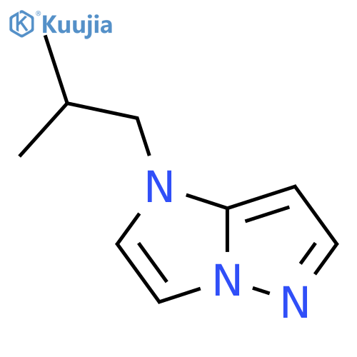 1-isobutyl-1H-imidazo[1,2-b]pyrazole structure