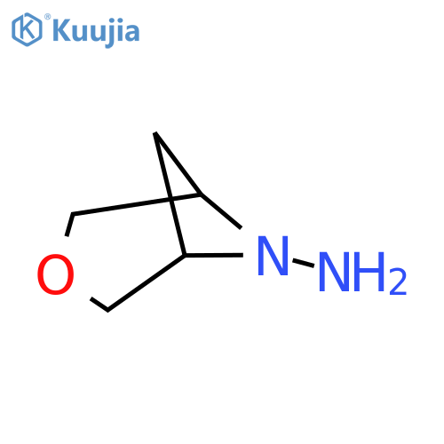 3-Oxa-6-azabicyclo[3.1.1]heptan-6-amine structure
