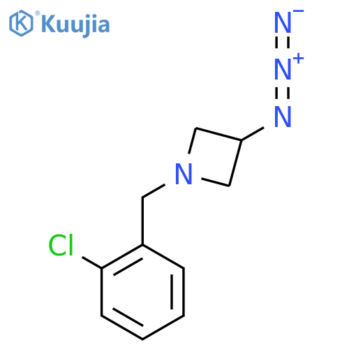 3-Azido-1-(2-chlorobenzyl)azetidine structure