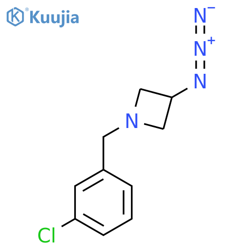 3-Azido-1-(3-chlorobenzyl)azetidine structure