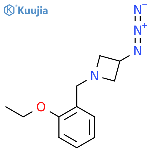 3-Azido-1-(2-ethoxybenzyl)azetidine structure
