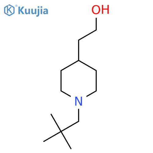 2-(1-Neopentylpiperidin-4-yl)ethan-1-ol structure