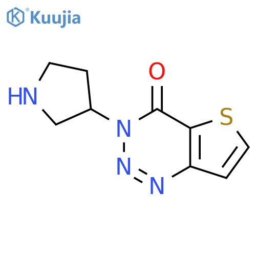 3-(Pyrrolidin-3-yl)thieno[3,2-d][1,2,3]triazin-4(3H)-one structure