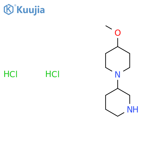 4-Methoxy-1,3'-bipiperidine dihydrochloride structure