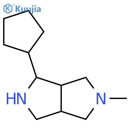 1-Cyclopentyl-5-methyloctahydropyrrolo[3,4-c]pyrrole structure