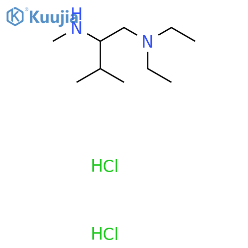 N1,N1-Diethyl-N2,3-dimethylbutane-1,2-diamine dihydrochloride structure