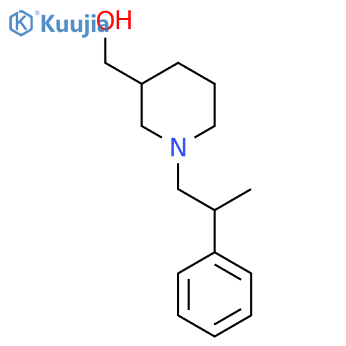 (1-(2-Phenylpropyl)piperidin-3-yl)methanol structure