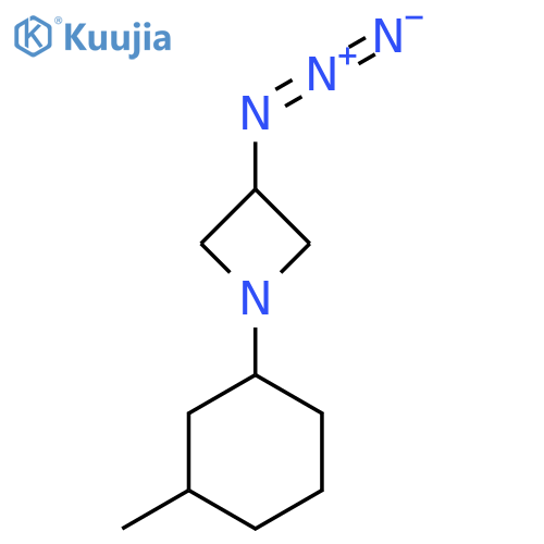 3-Azido-1-(3-methylcyclohexyl)azetidine structure