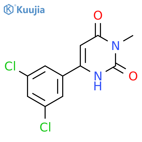 6-(3,5-Dichlorophenyl)-3-methyl-1,2,3,4-tetrahydropyrimidine-2,4-dione structure
