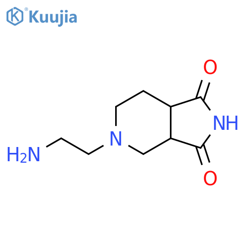 5-(2-Aminoethyl)hexahydro-1H-pyrrolo[3,4-c]pyridine-1,3(2H)-dione structure