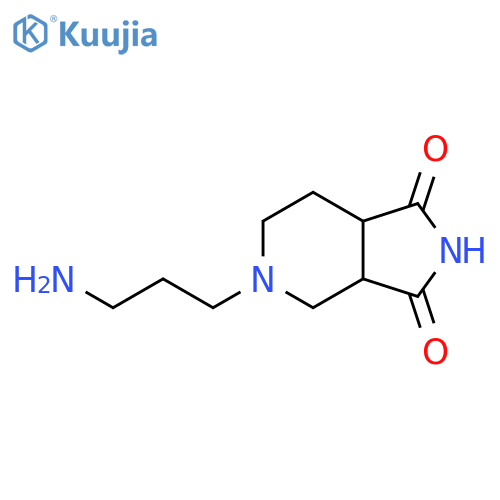 5-(3-Aminopropyl)hexahydro-1H-pyrrolo[3,4-c]pyridine-1,3(2H)-dione structure