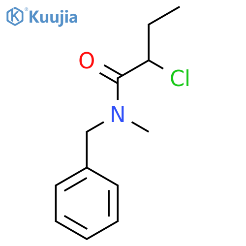 N-Benzyl-2-chloro-N-methylbutanamide structure