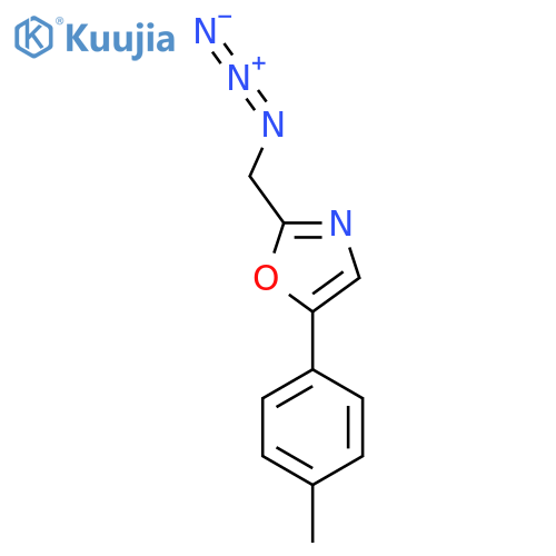 2-(Azidomethyl)-5-(p-tolyl)oxazole structure