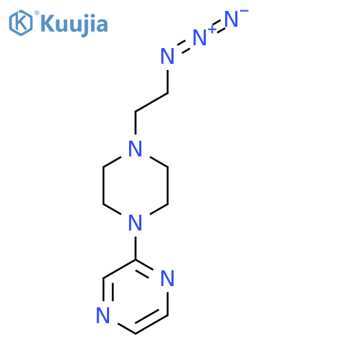 2-(4-(2-Azidoethyl)piperazin-1-yl)pyrazine structure