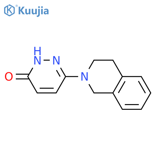 6-(3,4-dihydroisoquinolin-2(1H)-yl)pyridazin-3-ol structure