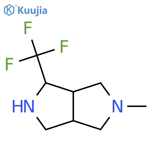 5-Methyl-1-(trifluoromethyl)octahydropyrrolo[3,4-c]pyrrole structure