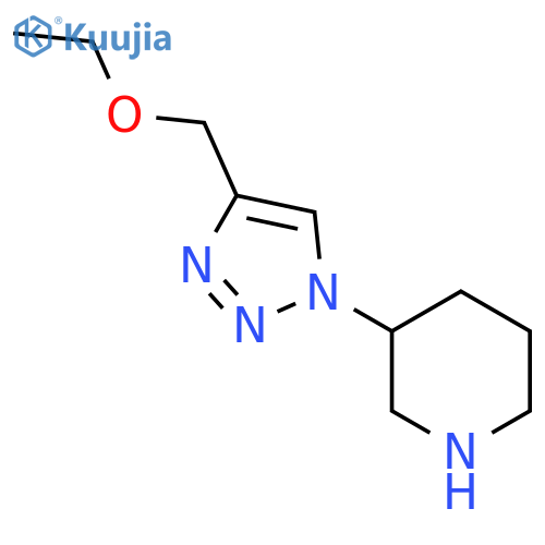 3-(4-(ethoxymethyl)-1H-1,2,3-triazol-1-yl)piperidine structure