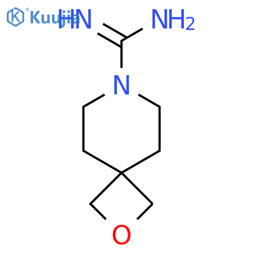 2-Oxa-7-azaspiro[3.5]nonane-7-carboximidamide structure
