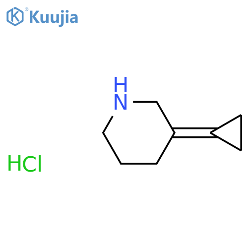 3-Cyclopropylidenepiperidine hydrochloride structure
