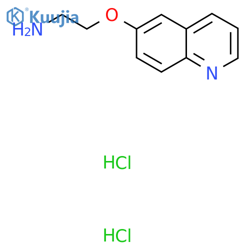 6-(2-Aminoethoxy)quinoline dihydrochloride structure