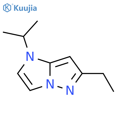 6-ethyl-1-isopropyl-1H-imidazo[1,2-b]pyrazole structure