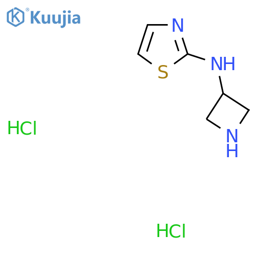 N-(Azetidin-3-yl)thiazol-2-amine dihydrochloride structure