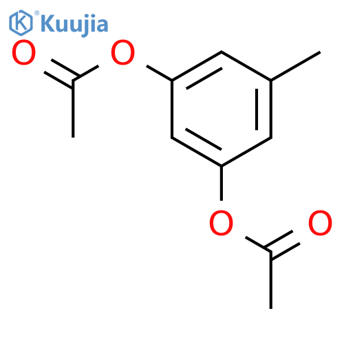 5-Methyl-1,3-phenylene diacetate structure