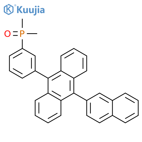 Phosphine oxide, dimethyl[3-[10-(2-naphthalenyl)-9-anthracenyl]phenyl]- structure
