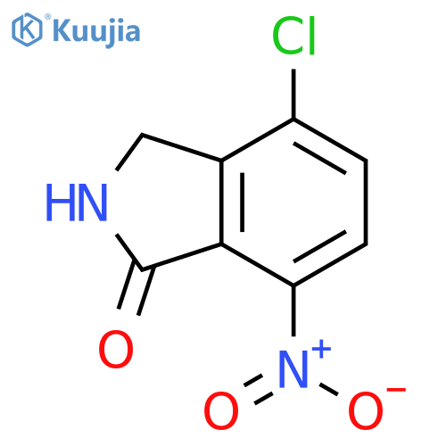 4-Chloro-7-nitroisoindolin-1-one structure
