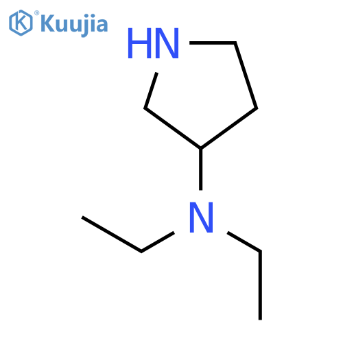 N,N-diethylpyrrolidin-3-amine structure