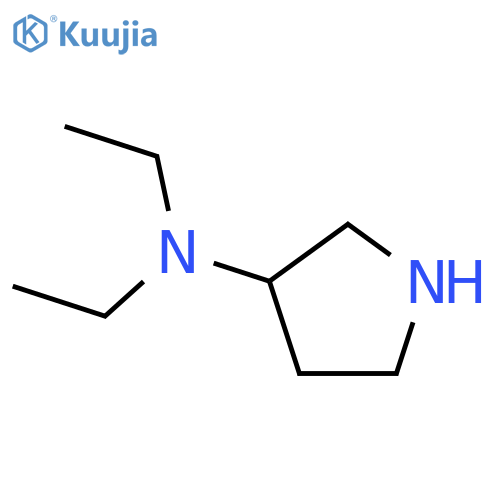 N,N-Diethyl-3-pyrrolidinamine Dihydrochloride structure