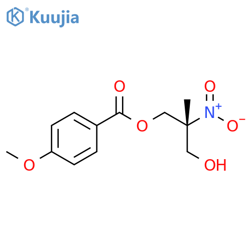 (2R)-3-Hydroxy-2-methyl-2-nitropropyl 4-methoxybenzoate structure