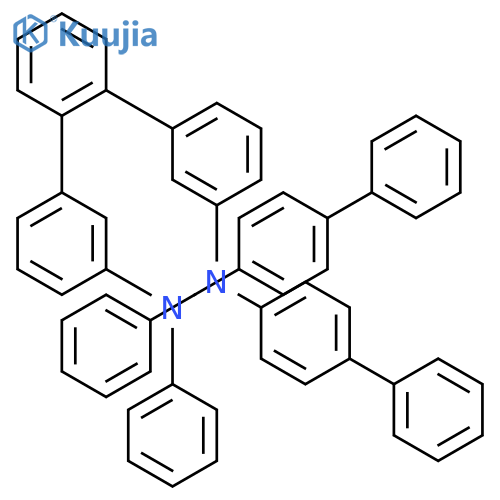 [1,1':2',1''-Terphenyl]-3,3''-diamine, N3,N3''-bis([1,1'-biphenyl]-4-yl)-N3,N3''-diphenyl- structure