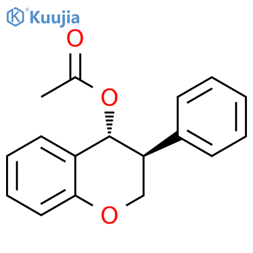 trans-Isoflavan-4-ol acetate structure