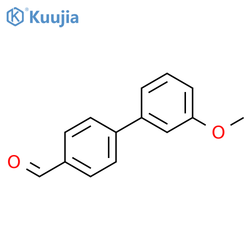 3'-Methoxy-[1,1'-biphenyl]-4-carbaldehyde structure