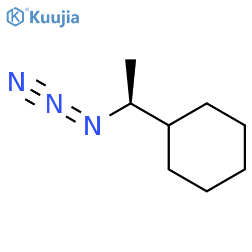 (S)-1-azido-1-cyclohexylethane structure