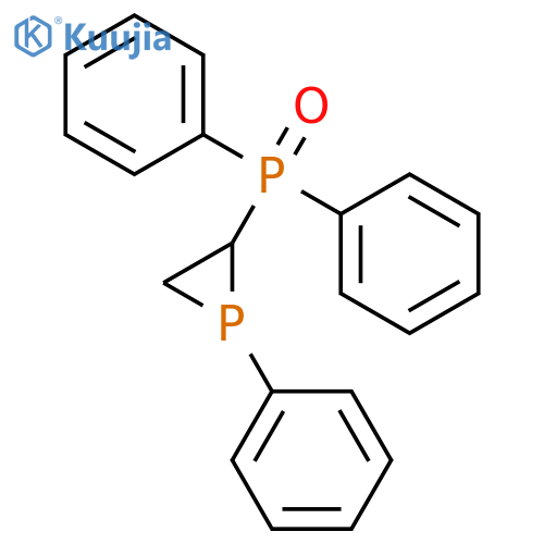 Phosphirane, 2-(diphenylphosphinyl)-1-phenyl- structure