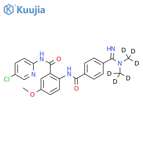 Betrixaban D6 structure