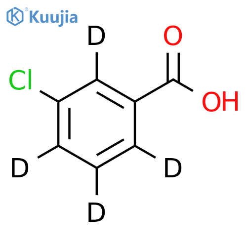 3-Chlorobenzoic-d4 Acid structure