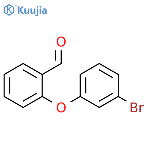 Benzaldehyde, 2-(3-bromophenoxy)- structure