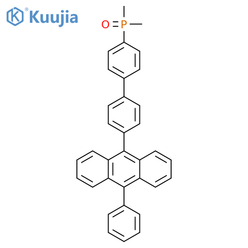 Phosphine oxide, dimethyl[4'-(10-phenyl-9-anthracenyl)[1,1'-biphenyl]-4-yl]- structure