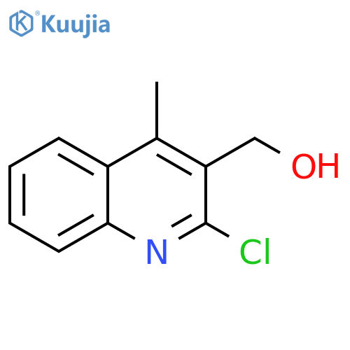 3-Quinolinemethanol, 2-chloro-4-methyl- structure