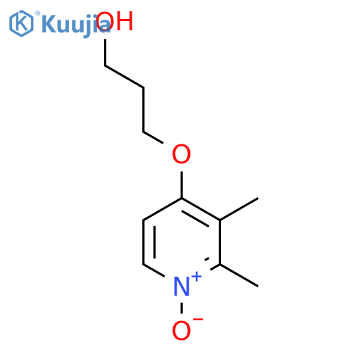3-((2,3-Dimethylpyridin-4-yl)oxy)propan-1-ol N-Oxide structure